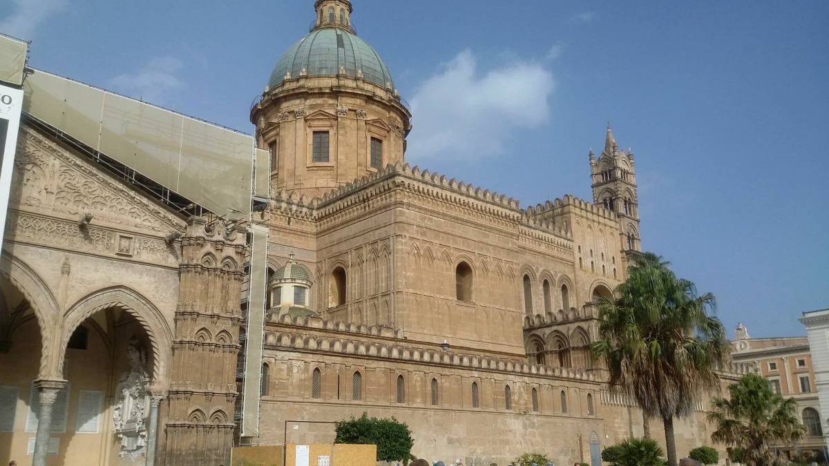 Cattedrale di Palermo: Ultimati i lavori della pavimentazione della terrazza